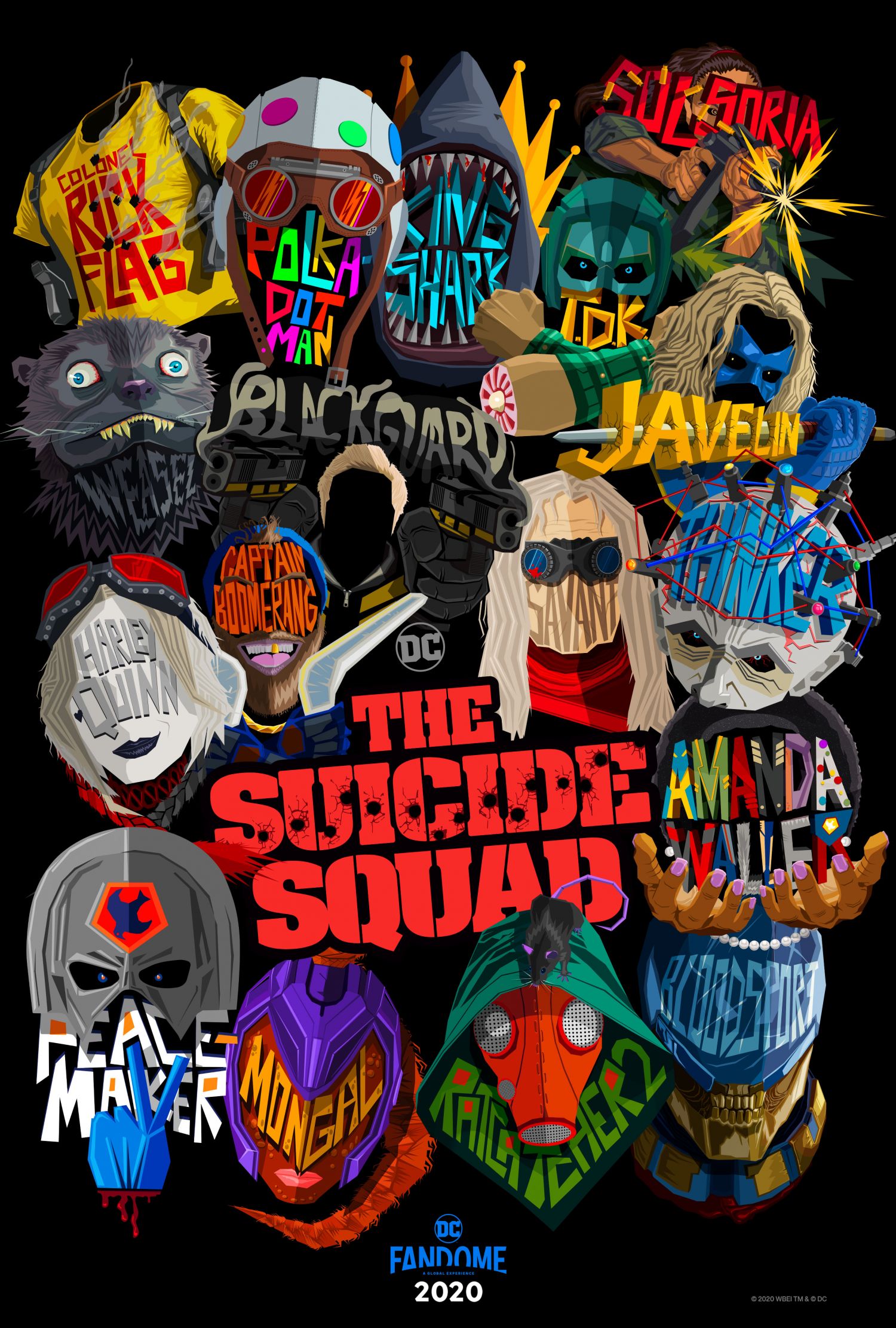 DC FanDome: Who's Who In James Gunn's The Suicide Squad Characters Reveal